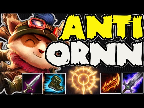 TEEMO vs ORNN -  STOP LOSING TO ORNN AND START CRUSHING ORNN -  League of Legends Ranked #241