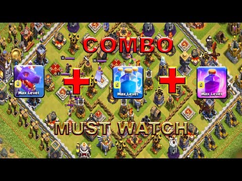 !!!OMG COMBO!!! PRIVATE SERVER ANALYSIS CLASH OF CLAN - DRAGON + CLONE + RAGE