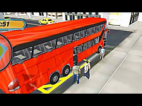 Real Traffic Coach Bus Driving Simulator 17 - Level 4-7