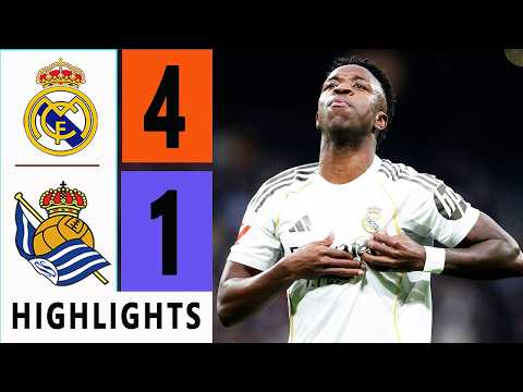 Real Madrid vs Real Sociedad 4-1 All Goals & Highlights 2026 HD