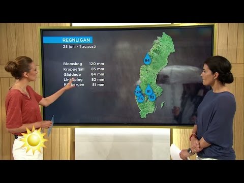 Väderspecial: "Det blir lite högre temperaturer" - Nyhetsmorgon (TV4)