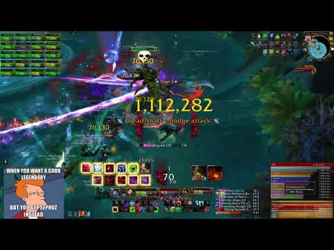Sephuzs Secret - Mythic Mistress Sassz'ine First Kill (Blood DK PoV)