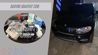 Replacing DMTL pump on 2013 BMW X5