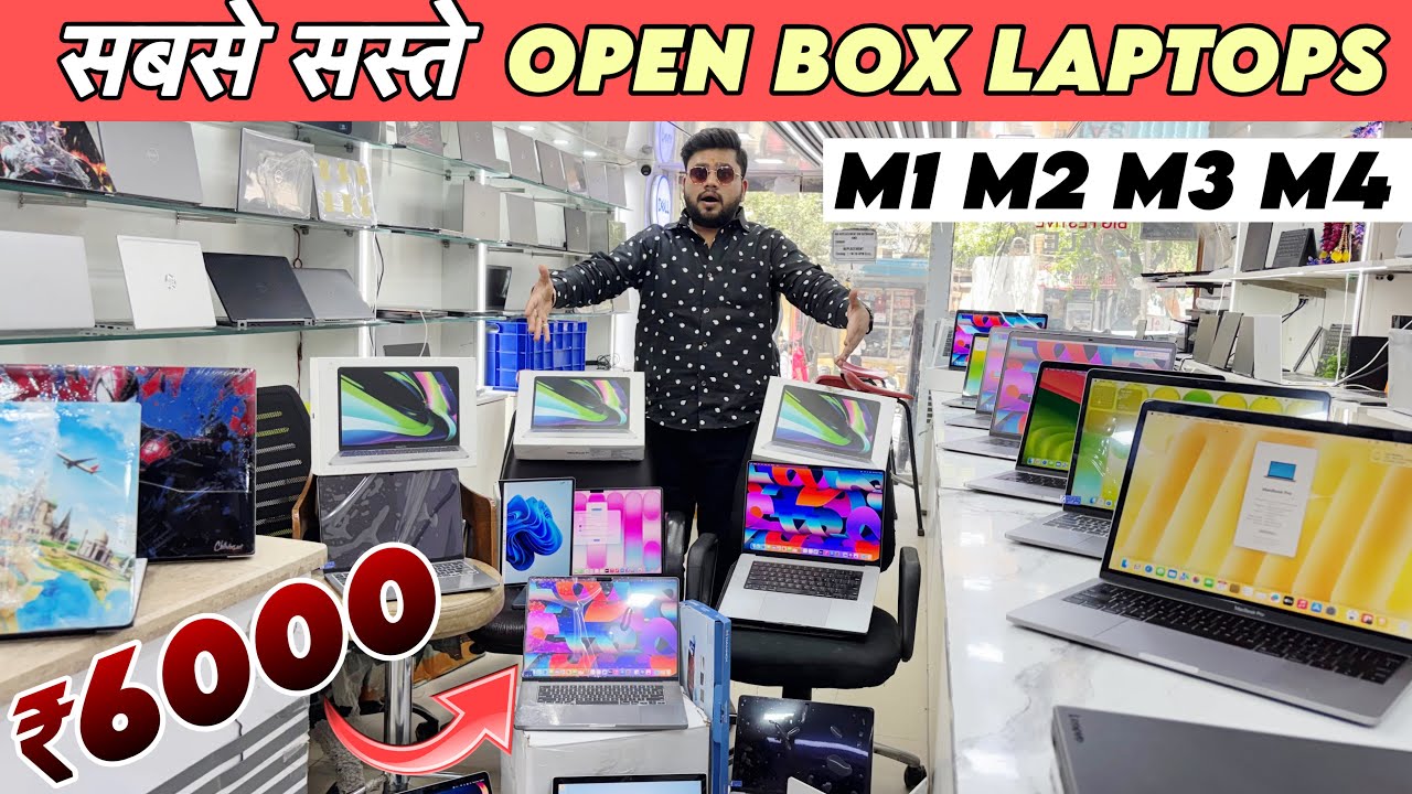Open Box Laptop & MacBook | Second Hand Laptop Market in Delhi | Used & Refurbished Laptop In Delhi