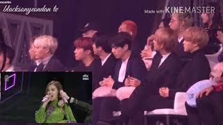 4K BTS reaction to BLACKPINK PLAYING WITH FIRE+AS 