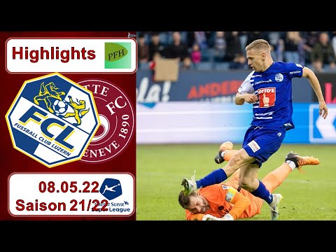 Highlights: FC Luzern vs Servette - Genf FC (08.05.22)