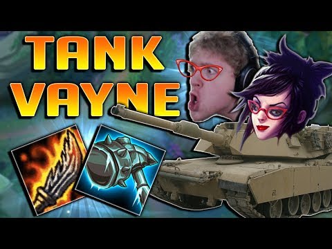GUINSOO'S TANK VAYNE TOP IS SO BROKEN!! KITE AND TANK FOREVER! - Full Tank Guinsoo's Vayne Gameplay