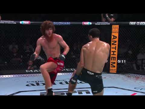 Shara 'bullet' Magomedov double spinning backfist KO #fighting #ufc #boxing #gym #combat #kickboxing