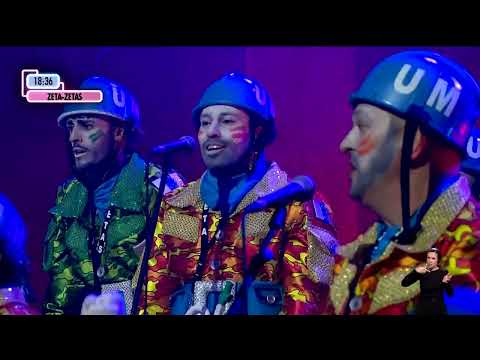 🥳🥸👾🤖🤡 Murga Los Zeta - Zetas - I fase  de murgas adultas del Carnaval 2023❤️   🎺 🎺🎺 🎺 🎶