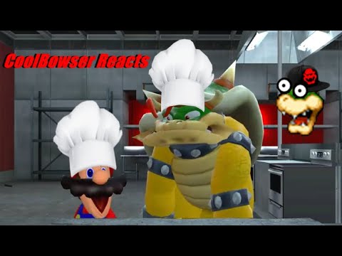 CoolBowser Reacts To SMG4: Cooking with Mario & Bowser: World Tour