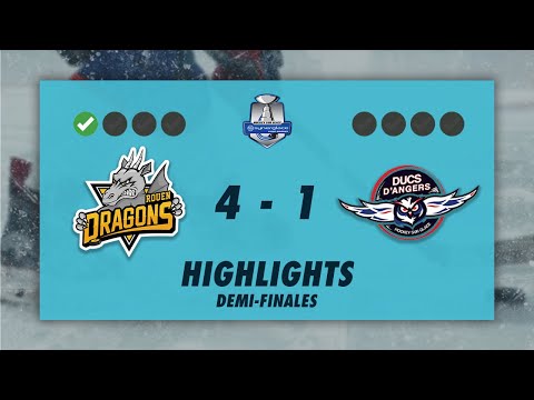 Dragons de Rouen 4-1 Ducs d'Angers - Highlights - SLM Semi-Finals