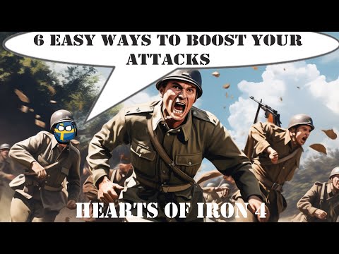 HOI4 Guide - 6 Easy Ways to Boost Your Attacks