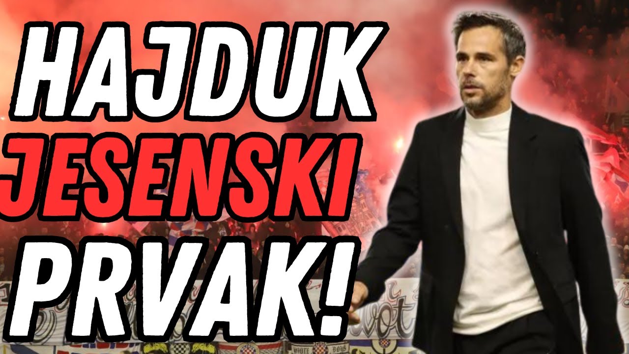 HAJDUK JESENSKI PRVAK! DINAMO U LOVU, RIJEKA KIKSALA!