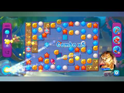 Fishdom 2022, no Boosters,  1033  level  -  прохождение без бустеров,  1033  уровень.