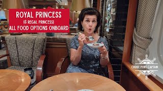 Royal Princess Food Tour | All 15 Dining Options Reviewed 🍽️