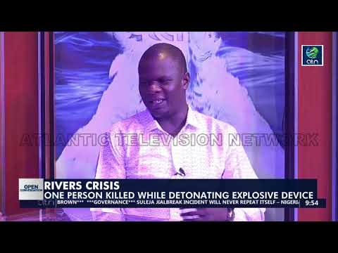 Rivers Crisis: One person killed while detonating explosive device