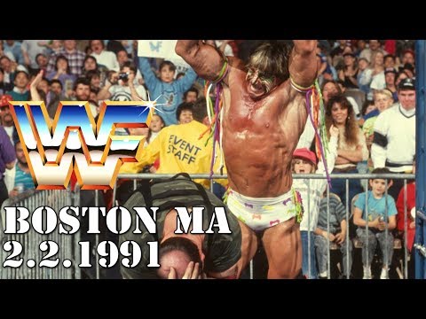 (WWE) WWF Boston, MA February 2nd, 1991 : New England Wrestling History