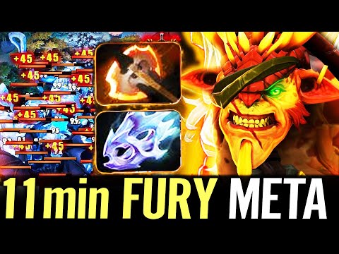 🔥 Bristleback 11min Fury WTF Fast Farm — 100% NEW META CARRY Biggest Stack Satisfy Eating Dota 2 Pro