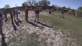 preview picture of video 'Jim Tackett of Cactus Country Handgun Training at Brackettville IDPA ESR'