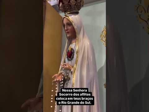 Maria passa na frente. #sagradafamilia #nossasenhora #riograndedosul #reels