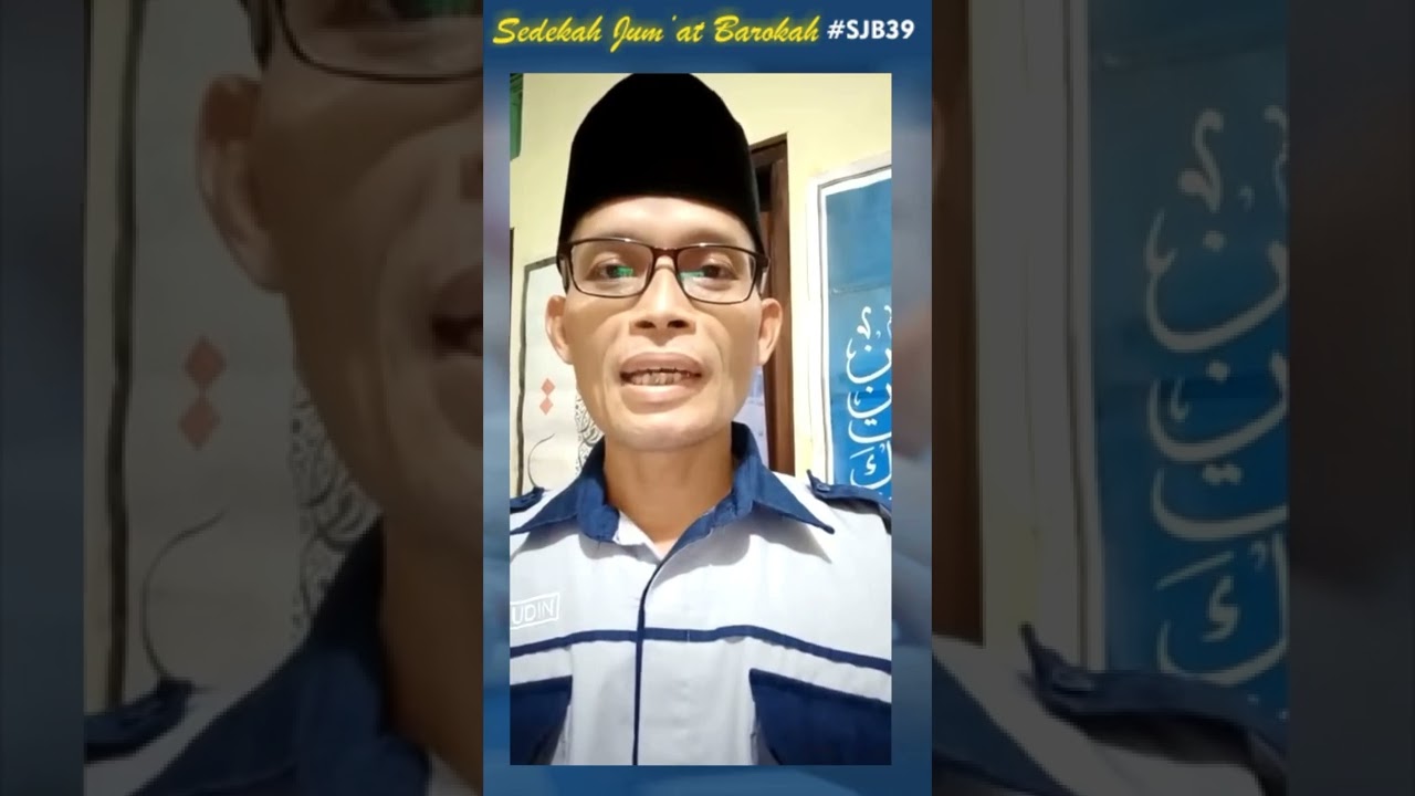 Ucapan Terima Kasih Pengurus Takmir Masjid Nurul Iman  #SJB39 Special Ramadhan - 7 April 2022