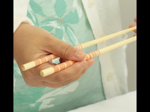 How to Hold & Use Chopsticks the Right Way!