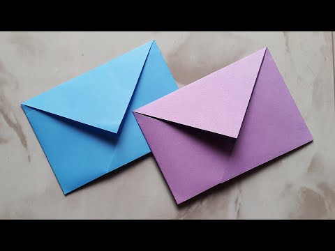 Easy Origami Envelope Tutorial | Envelope Making With Paper at Home
