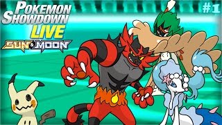 Pokemon Showdown (Gen 7 Sun and Moon) Livestream #1 | Entity bad bro