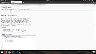 Download the video "Codingjs (Codingbat) solution Array-2 --centeredAverage"