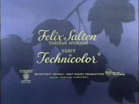 Bambi - Love is a Song (French)