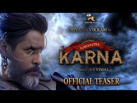 KARNA - Official Teaser | Chiyaan Vikram | Prakash Alex | R S Vimal | United Film Kingdom