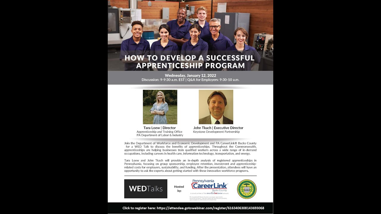 How to Develop a Successful Apprenticeship Program