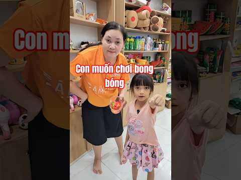 Con muốn chơi bing bóng