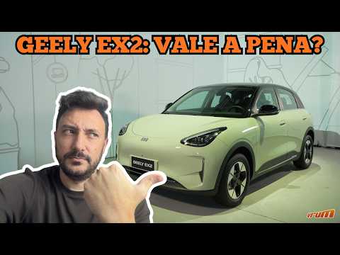 Geely EX2 vs BYD Dolphin Mini: O rival chinês de tração traseira vale a pena?