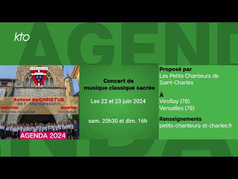 Agenda du 14 juin 2024