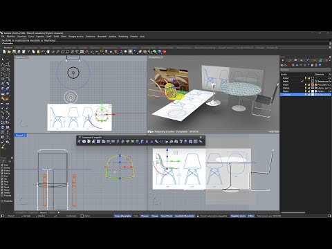 DESIGN E ARCHITETTURA - Lezione 12 - Modellazione Nurbs, Tubi in acciaio, Legno curvato, Forme pl...