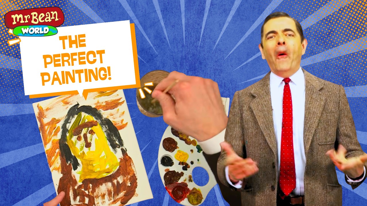 Mr Bean the Artist | Handy Bean | Mr Bean World