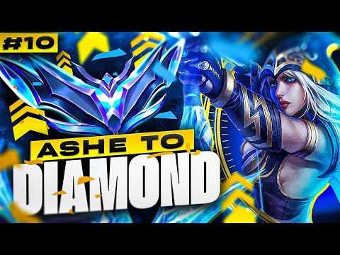 How to Climb with Ashe ADC - Ashe Unranked to Diamond #10 | Best Ashe Build & Runes