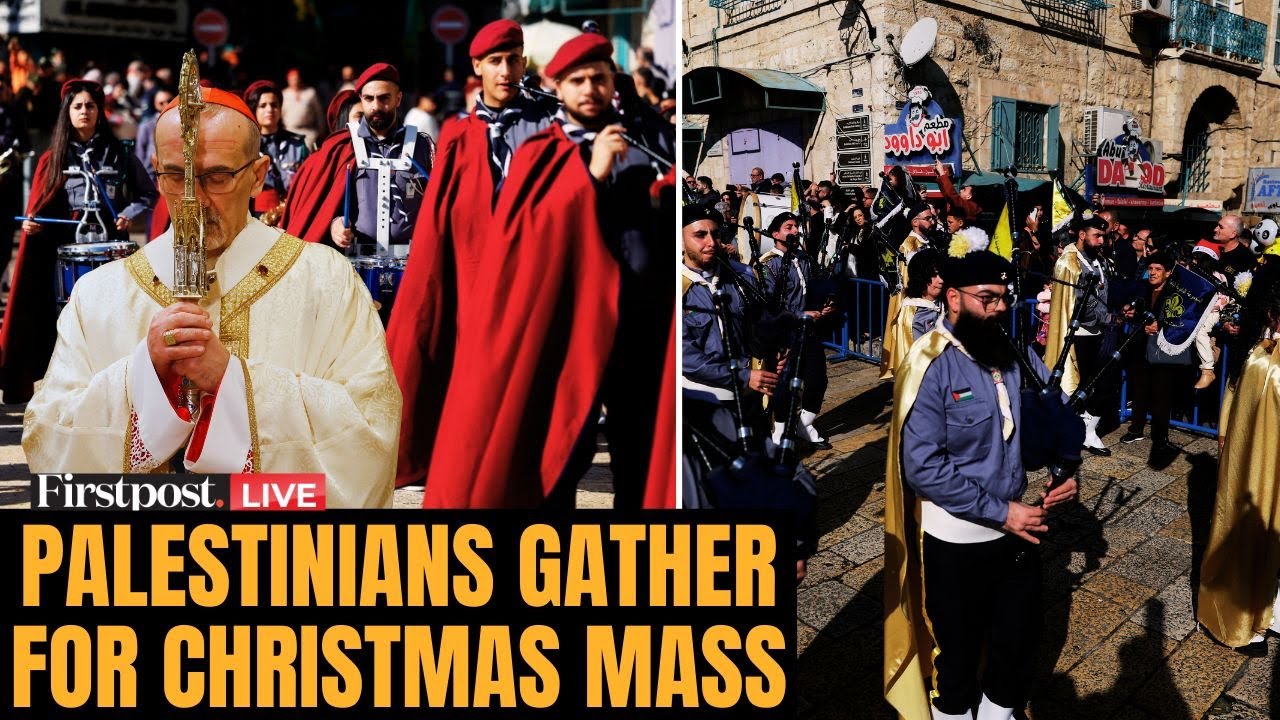 LIVE: Midnight Mass at Bethlehem's Nativity Church | Merry Christmas 2025 | N18G