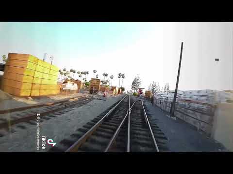 Graffiti Art Train Tracks and a Lumber Yard with FPV Drone