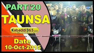 Taunsa (Nawanshahr) Kabaddi Tournament 10 Oct 2015