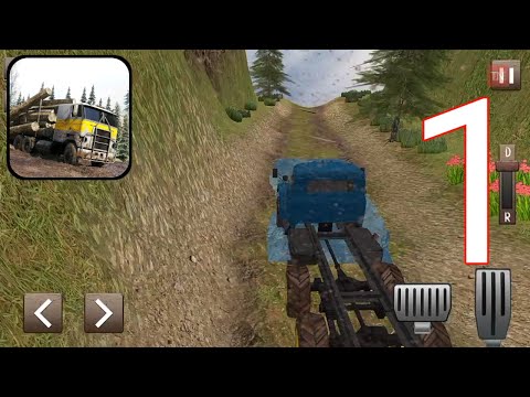 Cargo Truck Simulator Offroad: Truck Driving Games Gameplay Walkthrough Level 1