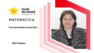 Coordonatele vectorului