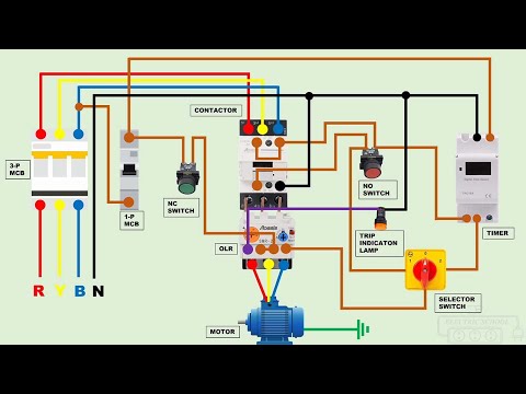 star delta power wiring connection 3 phase motor diagram