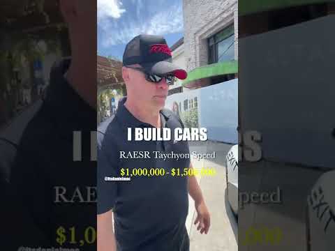 Thumbnail for He Built This Hyper Car Himself 🤯 #RAESR by RAESR