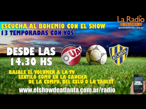 FUTBOL EN VIVO / Uai Urquiza vs Atlanta