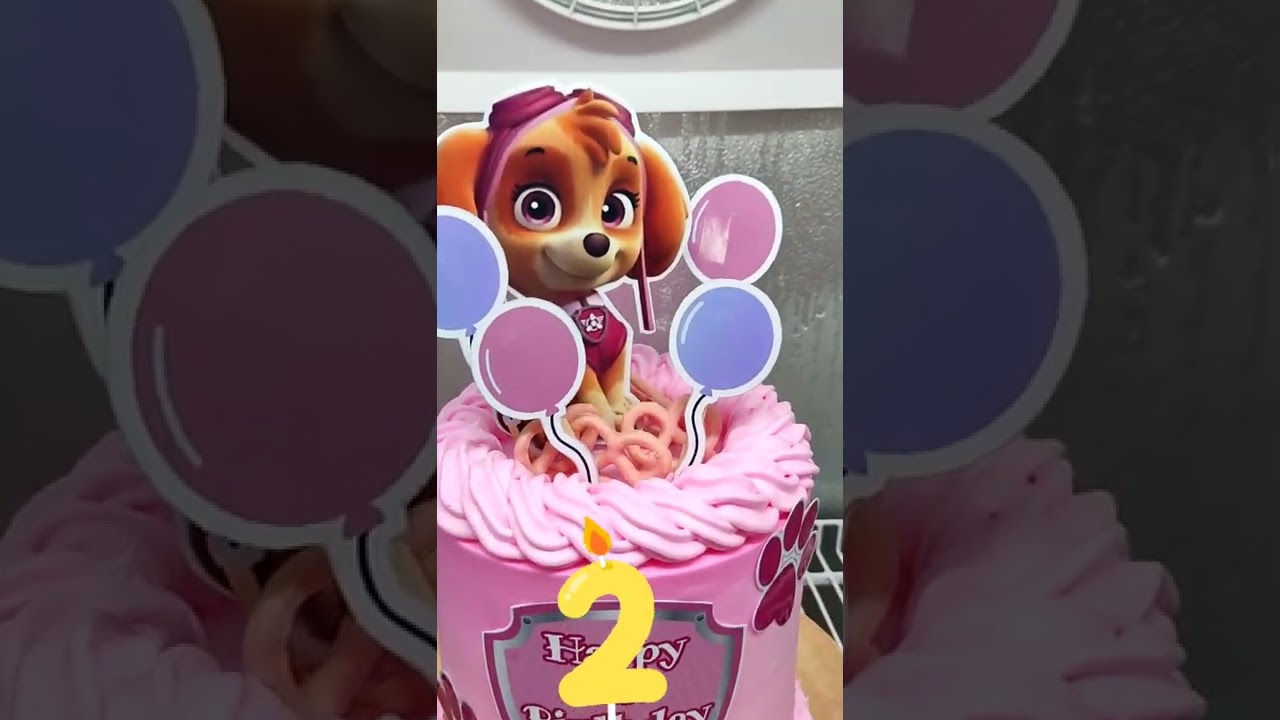 Pink Paw Patrol CAKE || SKYE