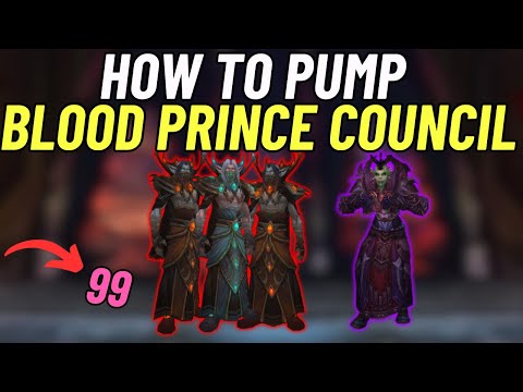 How to Pump Blood Prince Council | Demo Warlock | Wotlk Classic - ICC