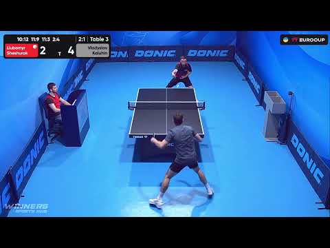 17:35 Liubomyr Sheshurak - Vladyslav Kaluhin 05.10.2023 TT Euro.Cup Ukraine Star. TABLE 3