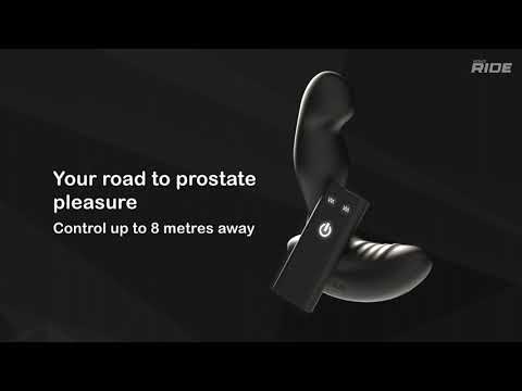 Видео Вибромассажер простаты и промежности с двумя моторчиками и дистанционным пультом Nexus Ride